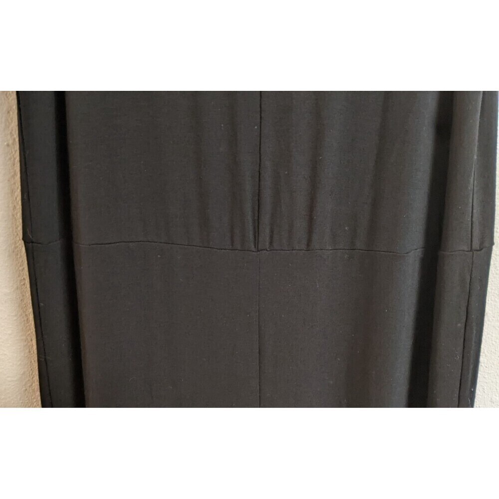 Women's EILEEN FISHER Black Viscose Stretch One Piece Romper Jumpsuit XS - Picture 3 of 11